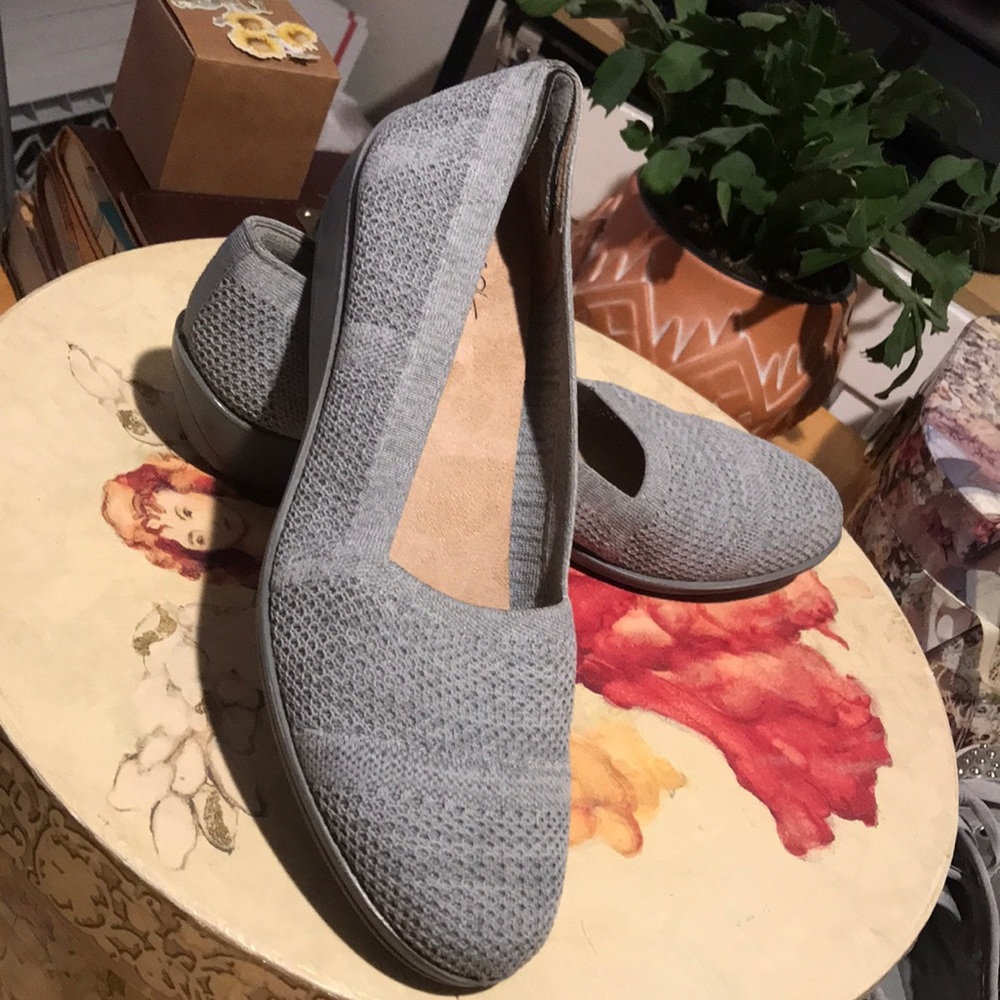 Lifestride 9.5 New Memory Foam Slide On Gray - image 3